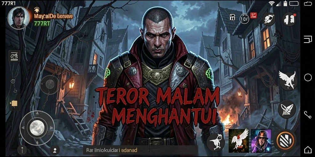 Gameplay menakutkan di 777RT dengan suasana mencekam.