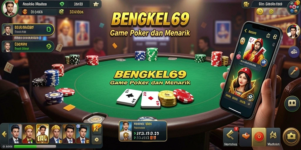 Gameplay seru dan mendebarkan dalam BENGKEL69.