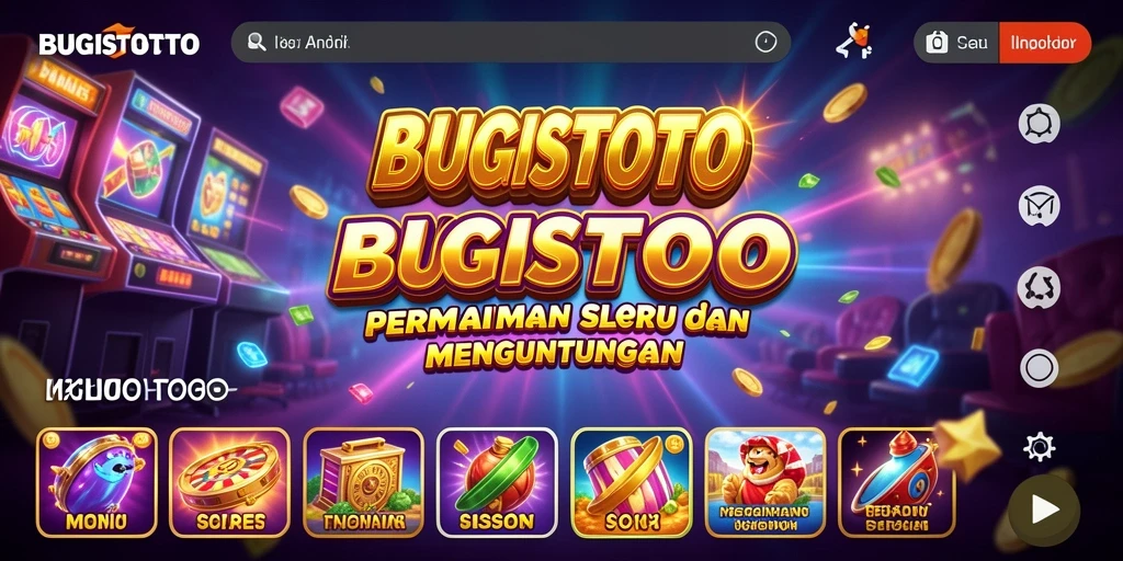 Tampilan permainan Slot yang menarik dan menghibur di BUGISTOTO.