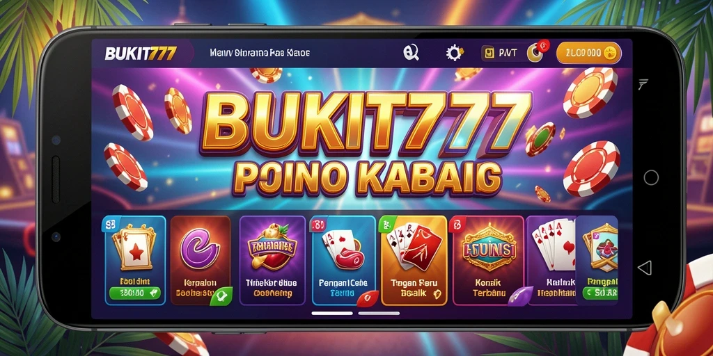 Tampilan menarik dari gameplay BUKIT777 di dunia kasino.