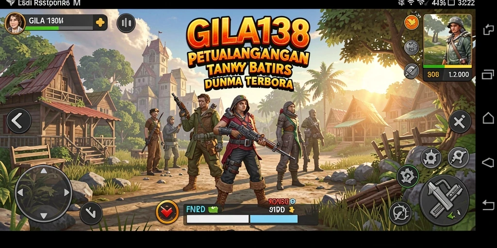 Gameplay seru di dunia terbuka GILA138 yang menantang.