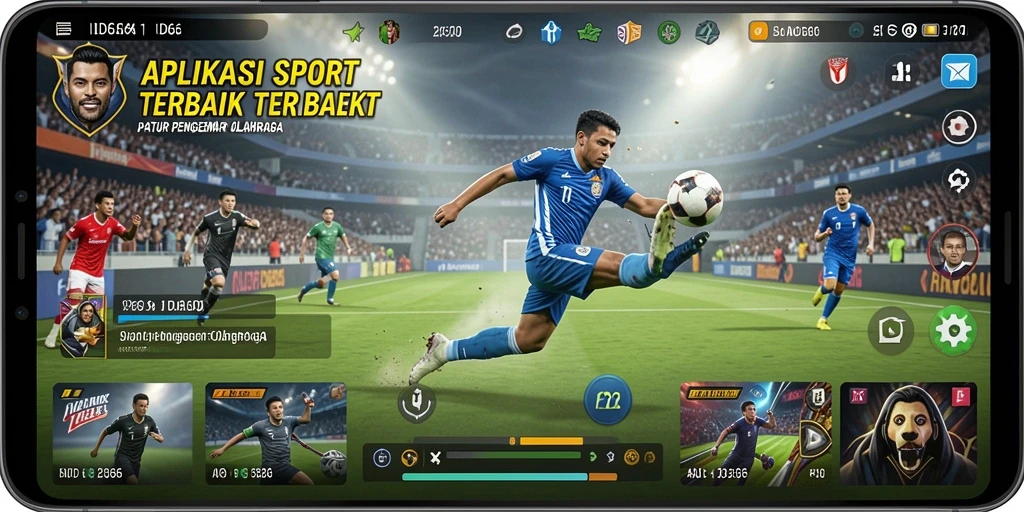 Screenshot ID66 yang menampilkan statistik permainan olahraga terkini.