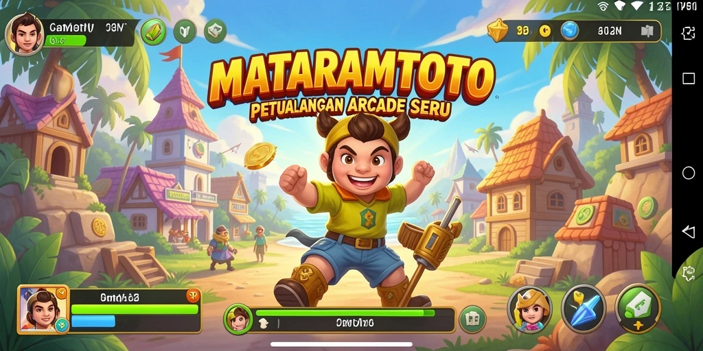 Tampilan gameplay seru dan menantang di MATARAMTOTO.