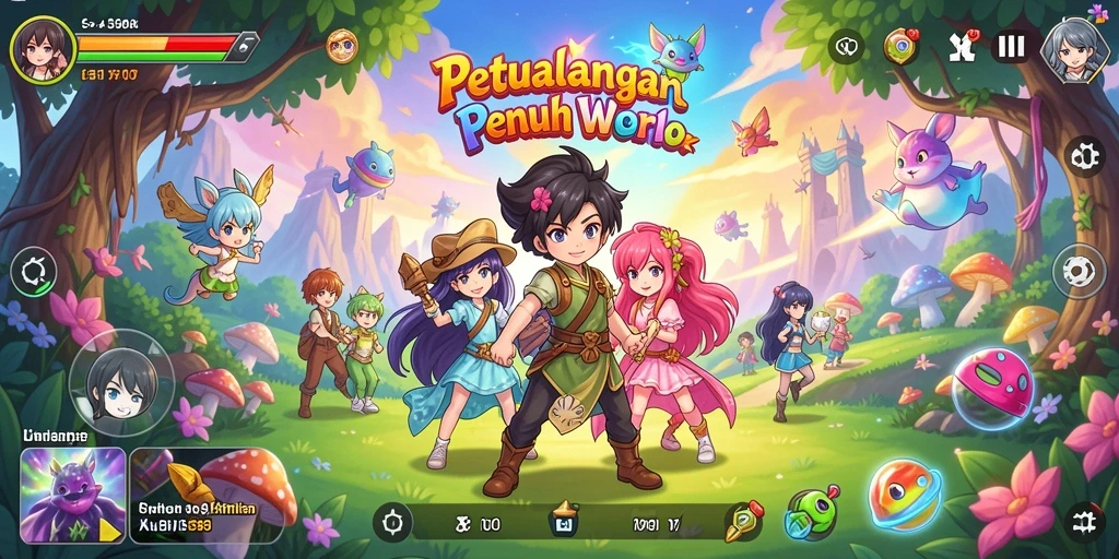 Tangkapan layar menunjukkan aksi pertarungan seru dalam S80 untuk pengalaman anime terbaik.